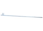Tyč zemnící pro elektrický ohradník, profilovaná, 100 cm