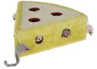 Hračka pro kočky Cheesy - sisalový sýr s myší