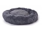 Kerbl pelíšek Fluffy pro štěňata a malé psy, plyšový, šedý, 76 x 19 cm