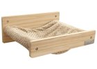 Houpací síť pro kočky Timber, 38 x 33,5 x 16 cm, taupe