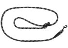 Vodítko pro psa - výcvikové vodítko Fitty, lanové, nastavitelné 105 - 200 cm, šedé