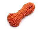 oranžové polypropylenové lano