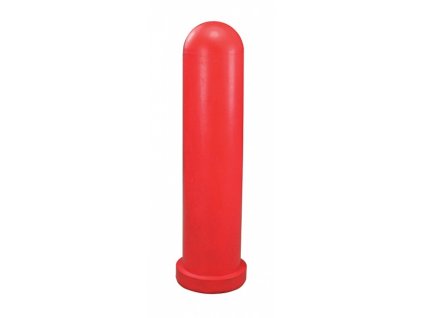 Cucák super napájecí pro telata, červený, 125 mm