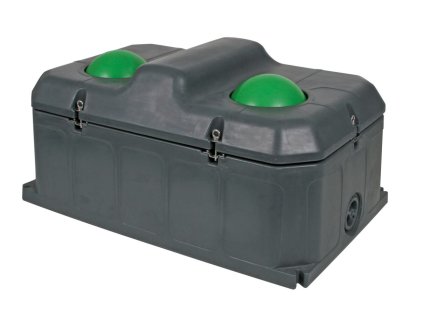 Napáječka míčová nezámrzná dvoumístná Kerbl DUO, 100l, plast, pro skot a koně