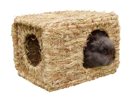 Domek pro králíky z trávy XL, 37 x 30 x 28 cm