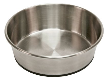 Miska pro psa, nerezová, 1600 ml, protiskluzná