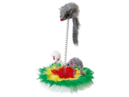 Hračka pro kočky - mouse swing, s catnipem