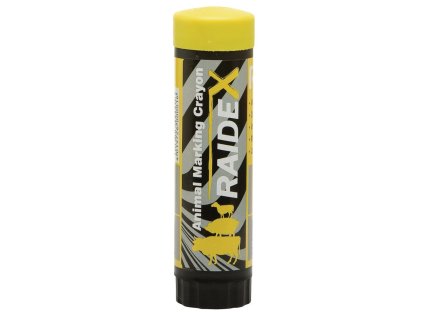 Křída značkovací Raidex, žlutá na zvířata