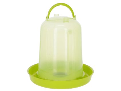 Napáječka pro drůbež klobouková s bajonetem, zelená, 8 l