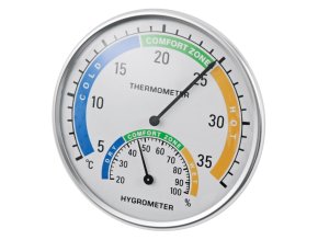 Teploměr a vlhkoměr stájový