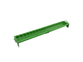 123AR Mangiatoia a barretta da 1m con griglia per polli