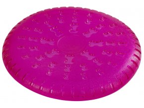 Hračka pro psy aportovací ToyFastic Frisbee - talíř házecí gumový 23,5 cm