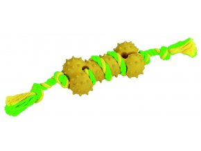 Hračka pro psy gumová - kost přetahovadlo, 30 cm