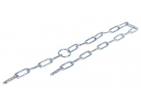 Řetěz závěsný k hračkám pro prasata ve výkrmu, 75 cm / 4 mm, pozink