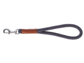 Kerbl vodítko pro psy Phoenix, modré krátké, 14 mm x 35 cm