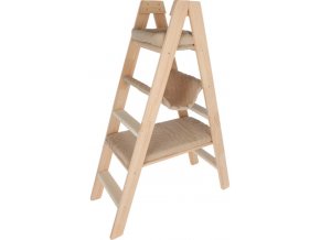 Kočičí strom - žebřík pro kočky LADDER, 134 cm, béžová