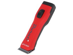 Aesculap strojek stříhací Durati Signal Red GT434-RS, na skot a psy, vč. stříhací hlavy 1,5 mm