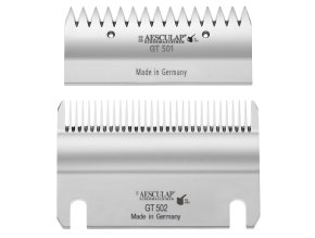 Sada stříhacích nožů 31/15 pro Aesculap Econom CL a Econom II na skot a koně, 3 mm