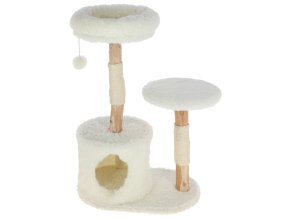 Bílé škrabadlo pro kočky