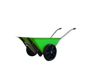 Kolečko Chuko multifunkční, ergonomické, 100 l, zelené