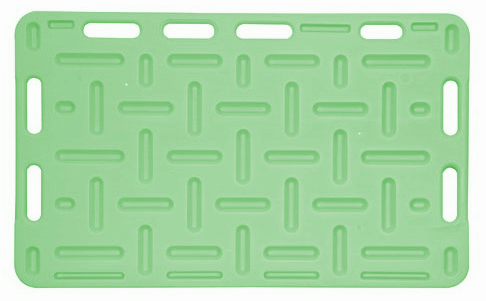 Zábrana dělící a naháněcí, 125 x 76 x 2,5 cm, zelená