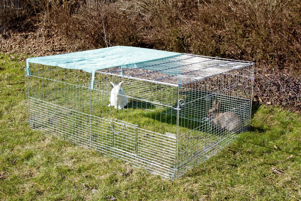 Kerbl Výběh pro mláďata - králíky, morčata, jiné hlodavce a drůbež, 144 x 112 x 60 cm