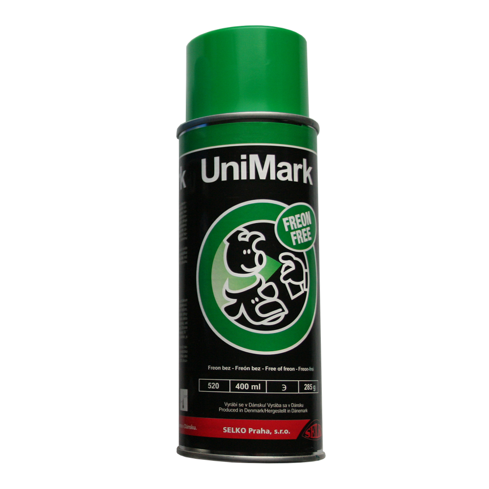Sprej značkovací Unimark 400 ml, zelený