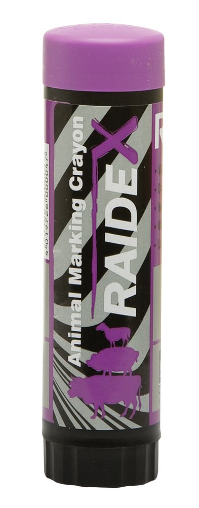 Křída značkovací Raidex, fialová na zvířata