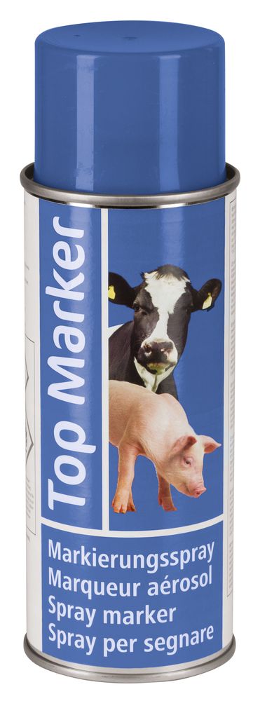 Sprej značkovací TopMarker, 500 ml, modrý, na zvířata
