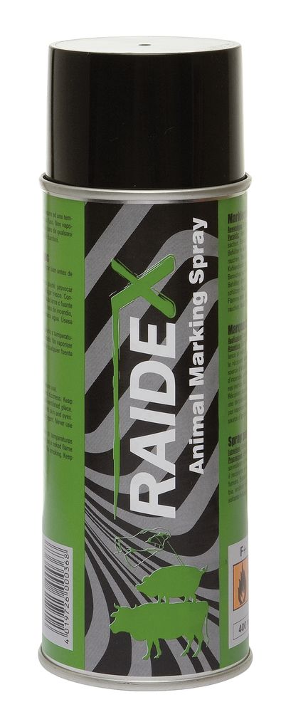 Sprej značkovací Raidex, 400 ml, zelený na zvířata