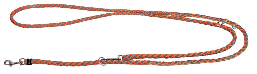 Vodítko pro psy Maxi Safe přepínací, reflexní, 200 cm, neonově oranžové