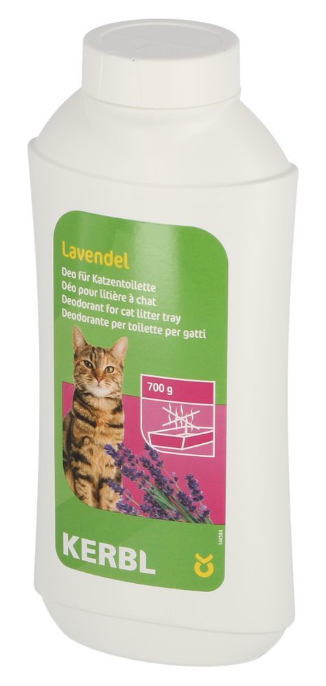 Deodorant do toalety pro kočky, levandule, 700g