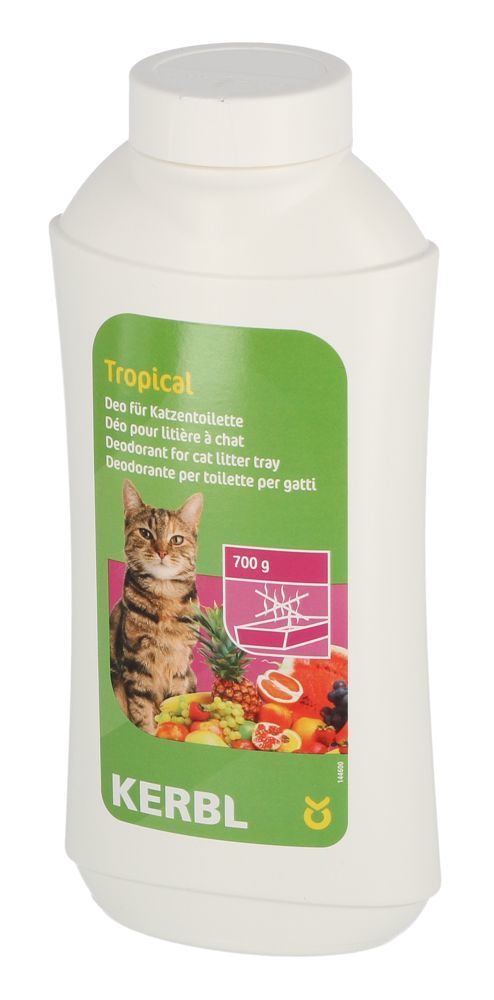 Deodorant do toalety pro kočky, tropic, 700g