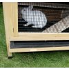 Králíkárna dvouposchoďová APPARTMENT - kotec pro králíky, 118 x 61 x 130 cm, vč. dopravy
