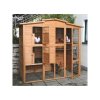 kurnik pro slepice dvoupatrovy s vybehem 222x115x200cm vc dopravy
