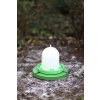 Výhřevná podložka k napáječce nebo misce na vodu, 24 cm plast