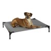 Lehátko pro psy - stan pro psy, šedý, 105 x 86 x 75 cm