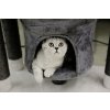 Kerbl Škrabadlo pro kočky Jade Darklight, šedá/bílá, 96 x 70 x 35 cm