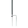 Síť premium vodivá pro drůbež 122 cm, 2 hroty, 50 m, zelená