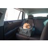 Cestovní taška pro psy Vacation na sedadlo auta 44x35x30 cm šedá/modrá