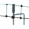 Síť premium nevodivá pro drůbež 106 cm, 2 hroty, 25 m, zelená