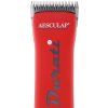 Aesculap strojek stříhací Durati Signal Red GT434-RS, na skot a psy, vč. stříhací hlavy 1,5 mm