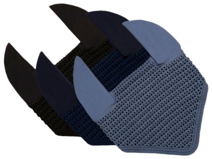 Cob, ušanky, čierna, tm. modrá, riflovo modrá