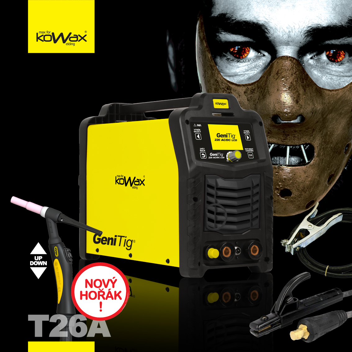 KOWAX® GENITIG® 220AC/DC, LCD, PULZ, SYN, HF