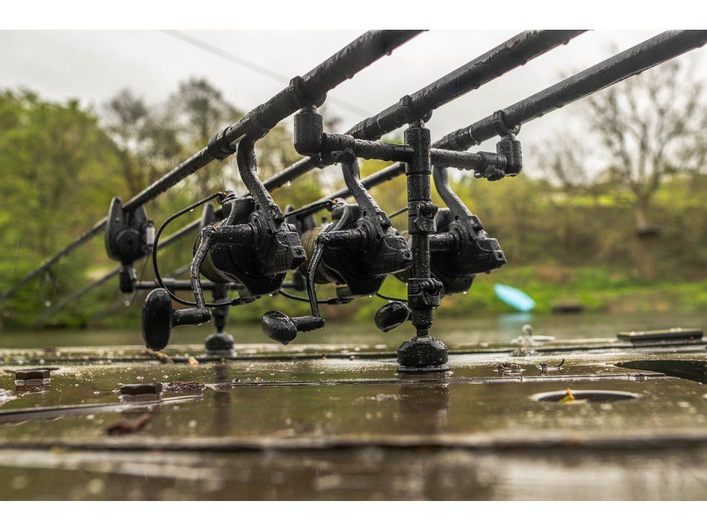 Hrazda Avid Carp Lok Down Adjustable 2 Rod Buzz Bar