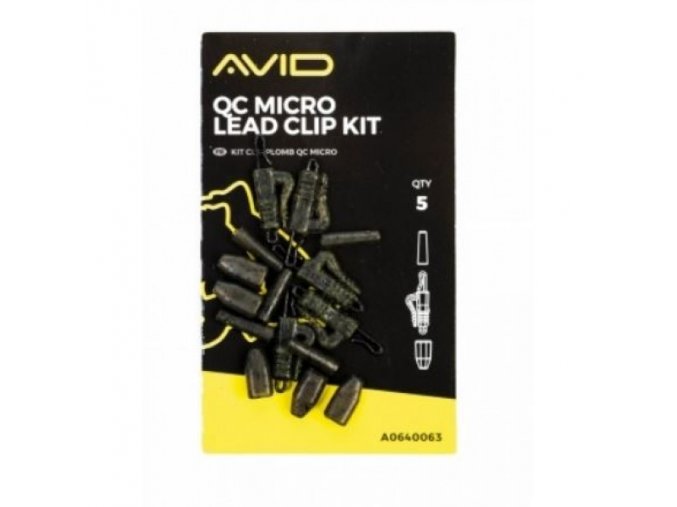Avid Carp QC Micro Lead Clip Kit 600x600