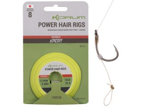 korum navazec power hair rigs 1 m 6 ks