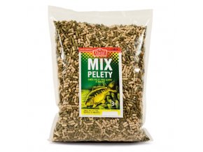 Mix pelety granulované 3 kg