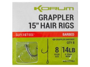 korum navazec grappler 15 hair rigs barbed 38 cm (5)