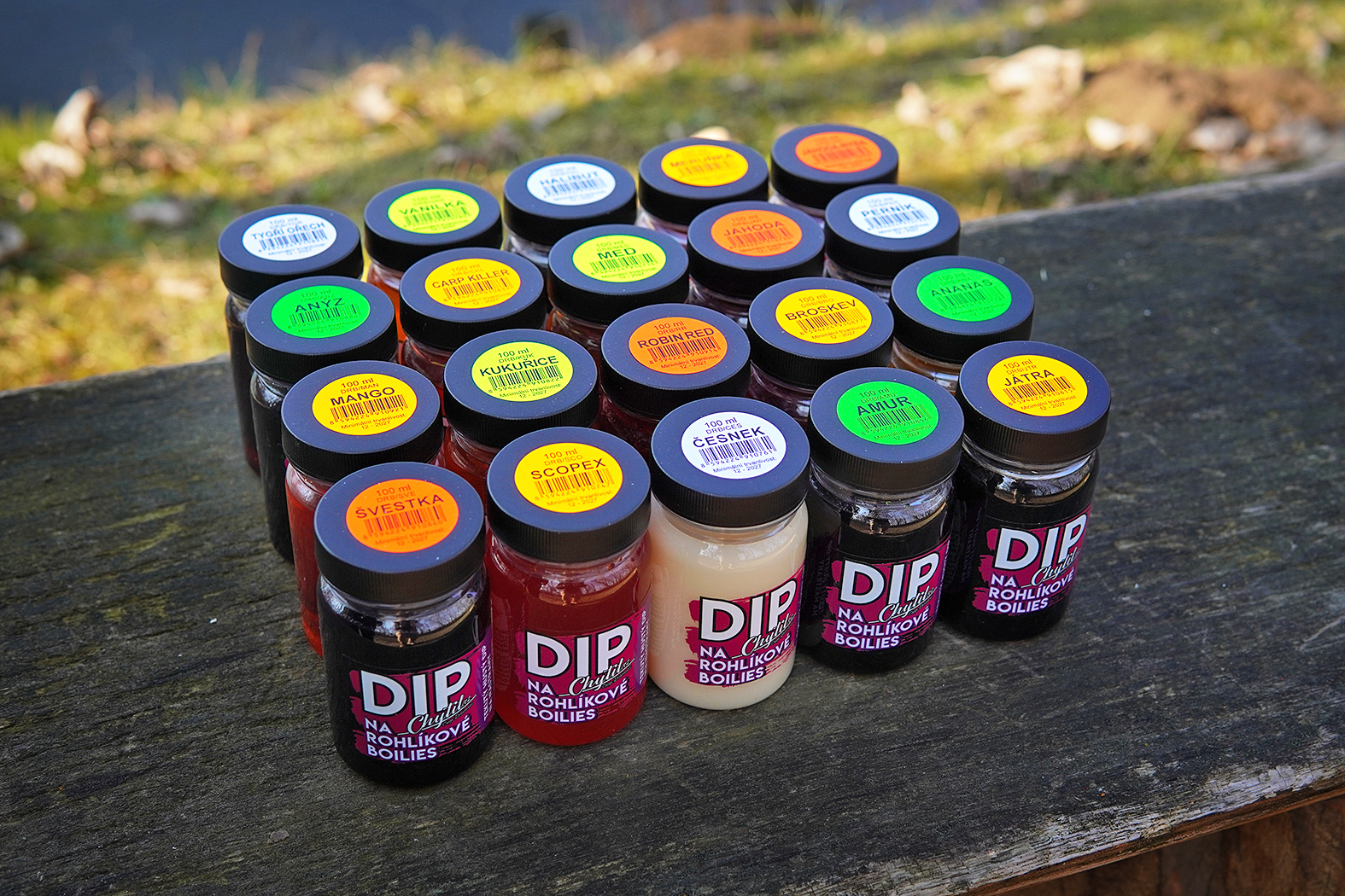 Dip na rohlíkové boilies 100ml – MED